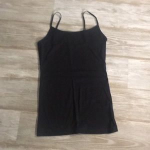 black tank top